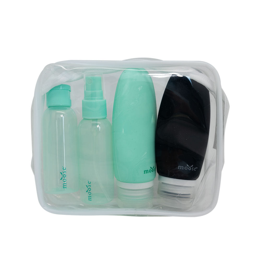 SET CONTENEDORES BAÑO VIAJE MOOSE
